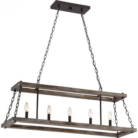 Quoizel Dwelling Island Chandelier DWL540WT
